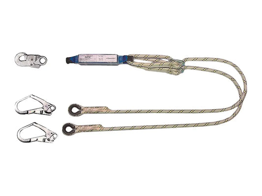 Cordino a Y con assorbitore EN 355 2,25 m, AZ 002 + AZ 022 – PROTEKT – PWSTORE