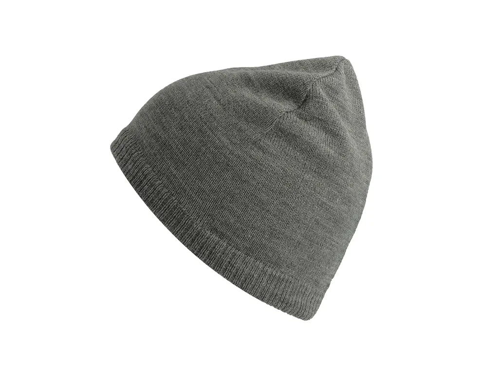 Cuffia in maglia doppio strato in acrilico con fodera in jersey da lavoro