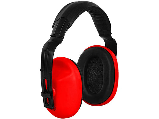Cuffie antirumore EP106 rosse – SNR 27,5 dB, EN 352-1, archetto imbottito PWSTORE