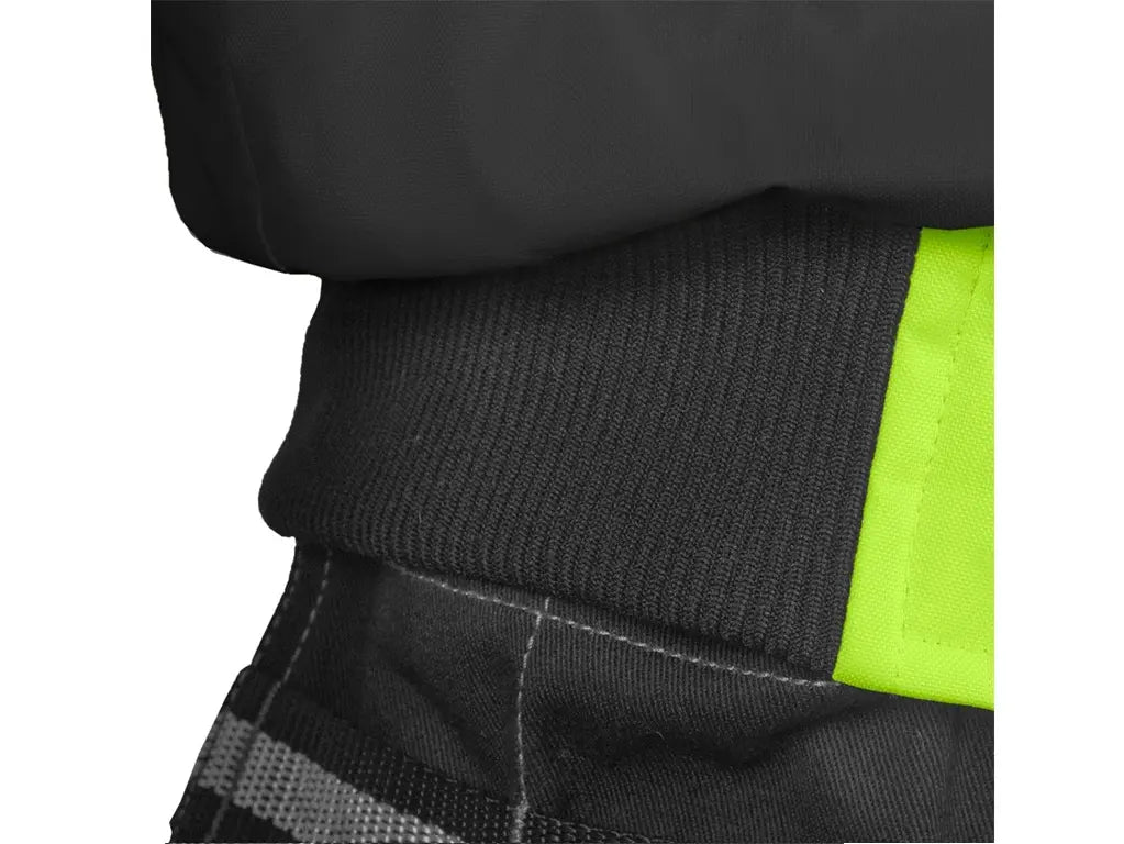 Giacca da lavoro fluorescente con imbottitura termica e tasche multifunzionali