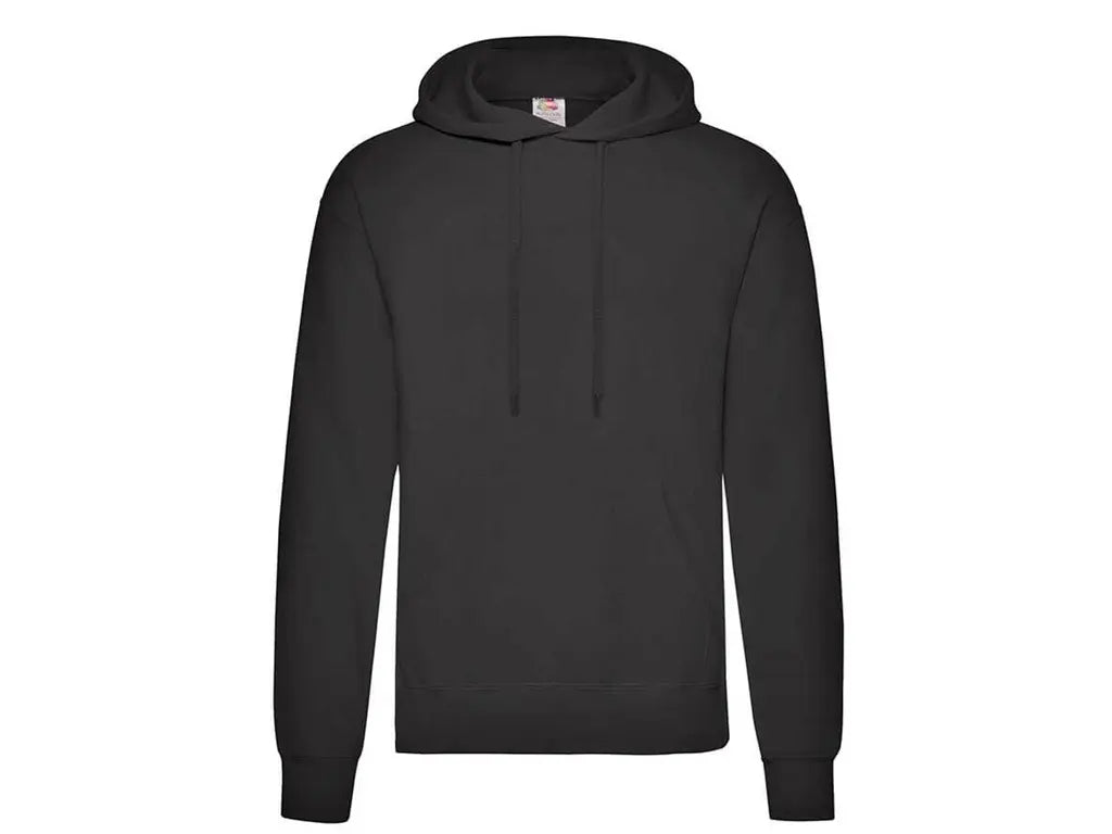 Felpa uomo con cappuccio Fruit Classic black 280 g/m²