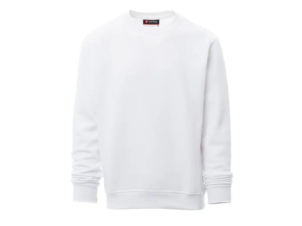 Felpa da lavoro PAYPER NEW ORLEANS uomo, girocollo, 260 g/m², colore Bianco