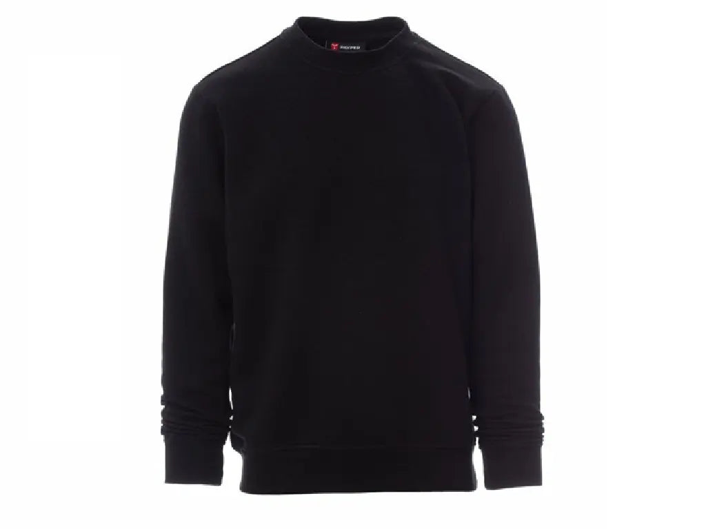 Felpa da lavoro PAYPER NEW ORLEANS uomo, girocollo, 260 g/m², colore Nera