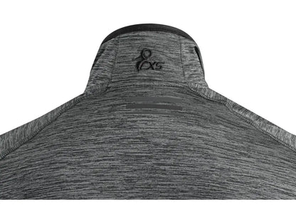 Felpa uomo aderente 94 poliestere 6 elastan - dettagli riflettenti