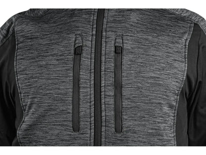 Felpa da lavoro con zip e tasche laterali con cerniera facile manutenzione EN ISO 13688