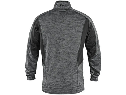 Felpa uomo aderente 94 poliestere 6 elastan - vista posteriore