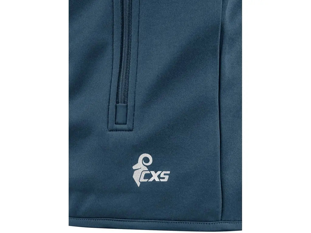 Felpa tecnica traspirante con colletto in pile e tasche con zip – PWSTORE