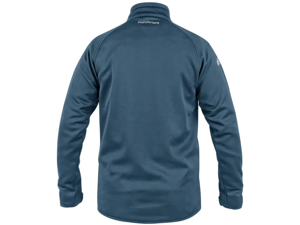 Felpa da lavoro elastica antipiega e anti-pilling, vista posteriore – PWSTORE