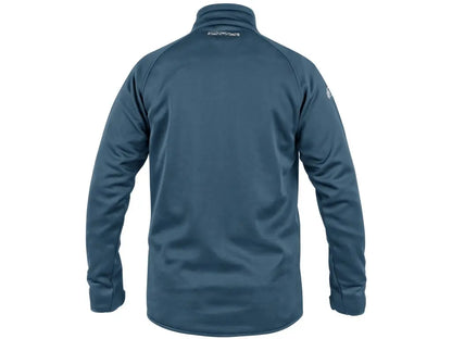 Felpa da lavoro elastica antipiega e anti-pilling, vista posteriore – PWSTORE