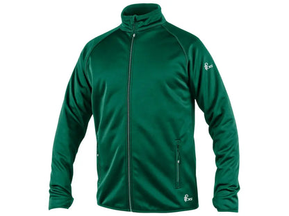 Felpa da lavoro elastica antipiega e anti-pilling, colore Verde – PWSTORE