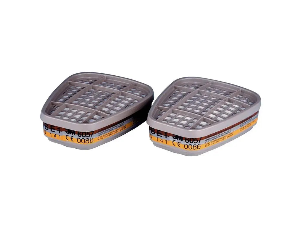 Filtri 3M ABE1 serie 6000/7000 con attacco a baionetta per maschere respiratorie