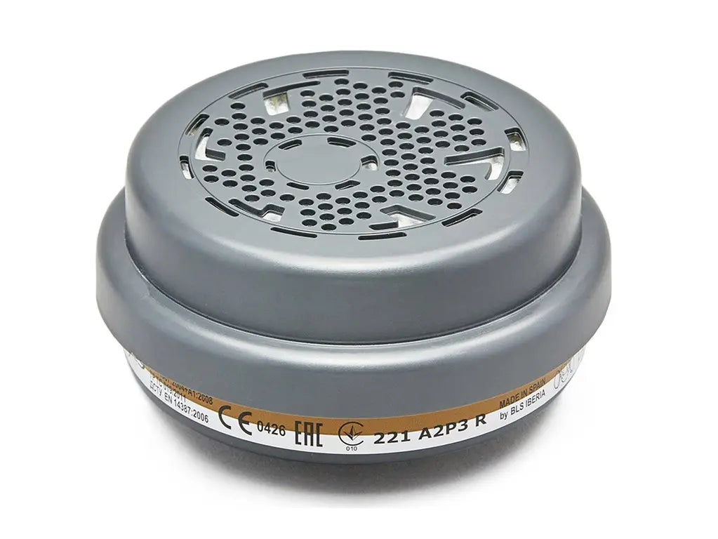 Filtro combinato BLS A2P3 R per gas vapori e particelle EN 14387