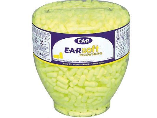 Flacone ricarica tappi 3M EAR Soft 1000 paia SNR 36 dB – PWSTORE