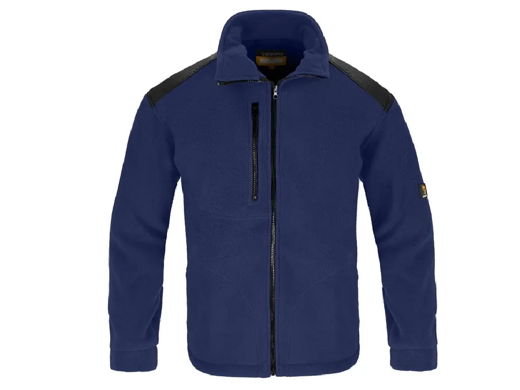 Felpa termica da lavoro POLAR full zip con collo alto e tasca pettorale – PWSTORE