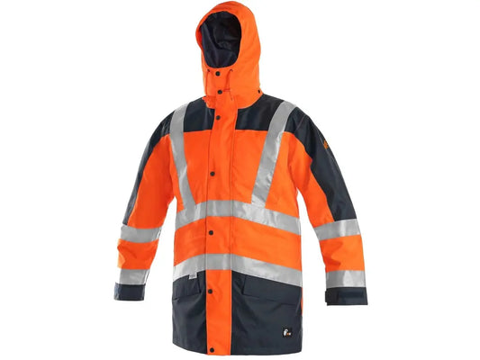 Giacca da lavoro alta visibilità 4in1 London con bande riflettenti 3M