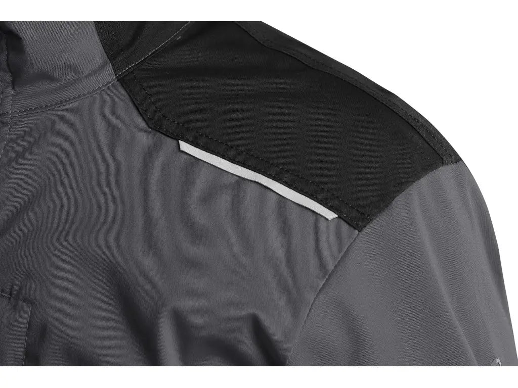 Giacca da lavoro SOLIS FLEX uomo in pile riciclato 300 g/m² con rinforzi spalle 600D