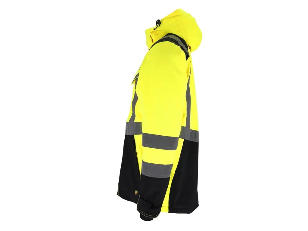 Giacca protettiva EN ISO 20471 classe 2 antivento e impermeabile
