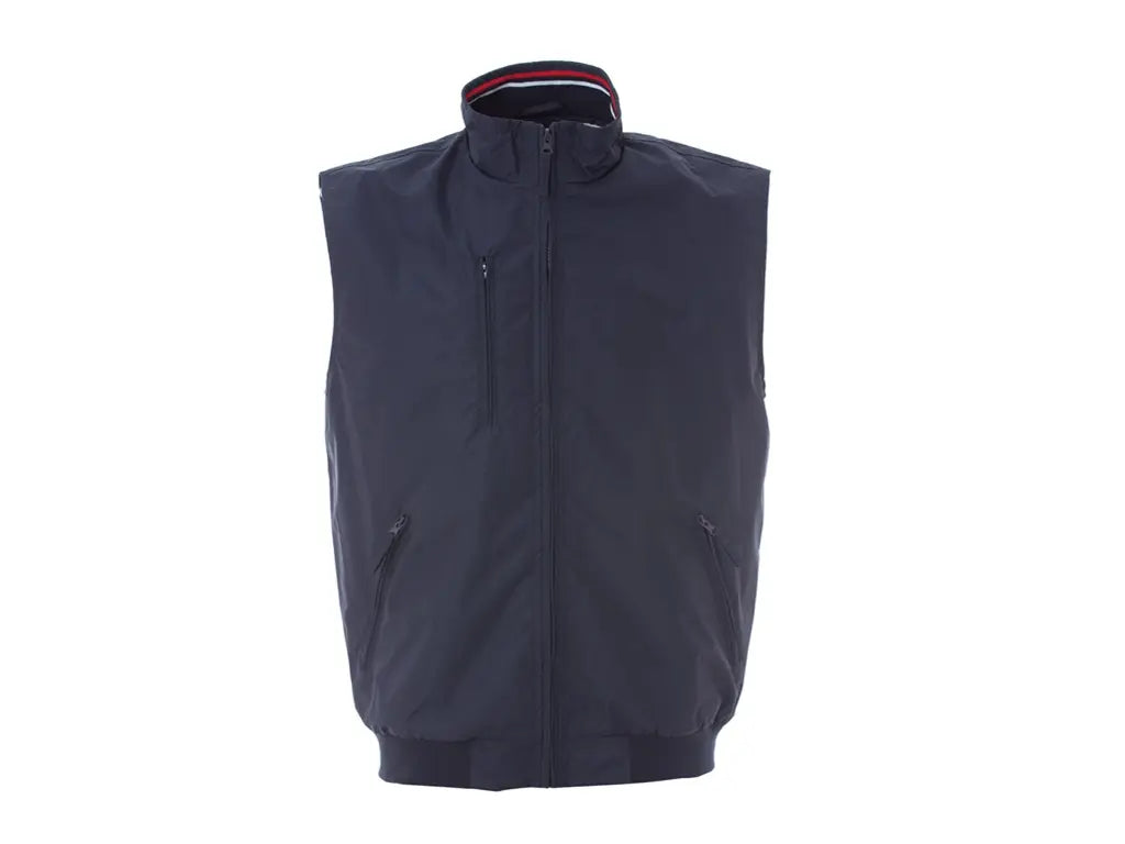 gilet leggero professionale con tasche zip coperte