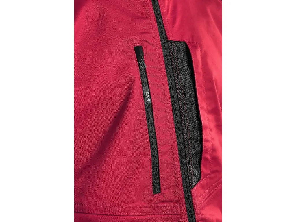 giubbetto da lavoro solis flex uomo verde con zip frontale e tasche