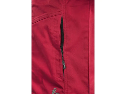 dettaglio tasca laterale giacca stretch solis