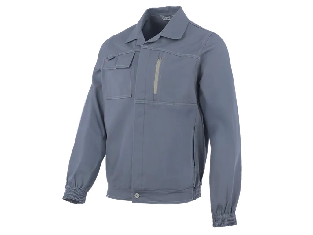 Giubbetto da lavoro CORSARO FLEX grigio in cotone stretch