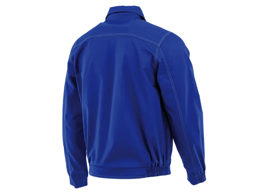 Giubbetto CORSARO FLEX blu vista posteriore con elastico regolabile
