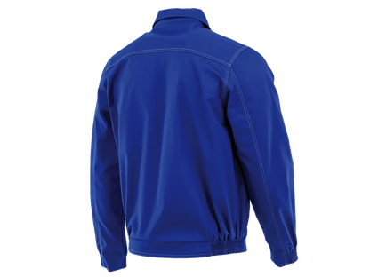 Giubbetto CORSARO FLEX blu vista posteriore con elastico regolabile