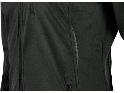 Softshell tecnica femminile con dettagli riflettenti