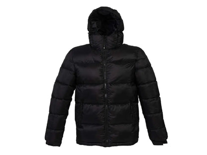 Giubbotto Siberian nero Ripstop imbottito effetto piuma – PWSTORE