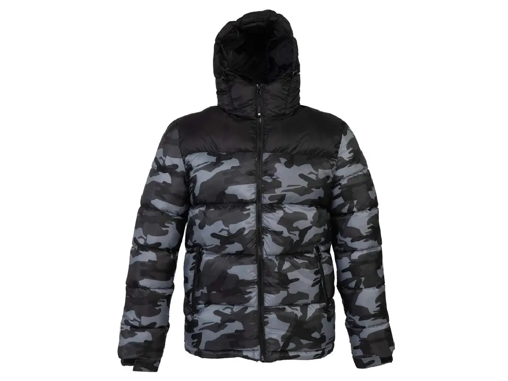 Giubbotto Siberian camouflage Ripstop imbottito effetto piuma – PWSTORE