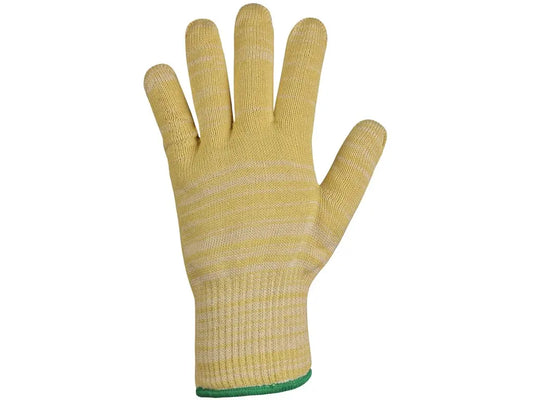 Guanti anti calore in maglia aramidica con polsino elastico per manipolazione pezzi caldi – VARMO – PWSTORE