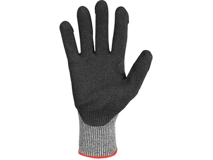 Guanti da lavoro livello D con rivestimento in nitrile sabbiato