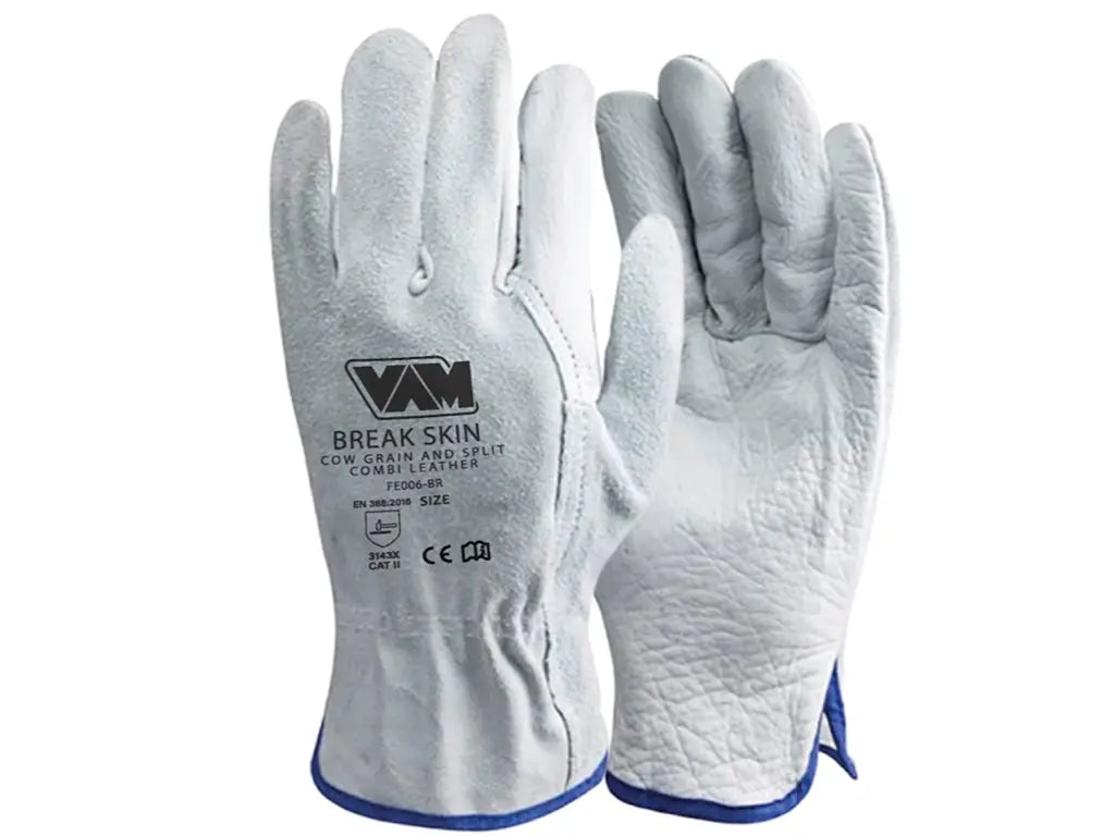 Guanti da lavoro in pelle crosta modello driver economico – PWSTORE