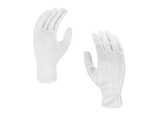 Guanti X-STAR in cotone bianco traspiranti, antistatici naturali, tre cuciture e polso arricciato – Cat. I EN ISO 21420 – PWSTORE
