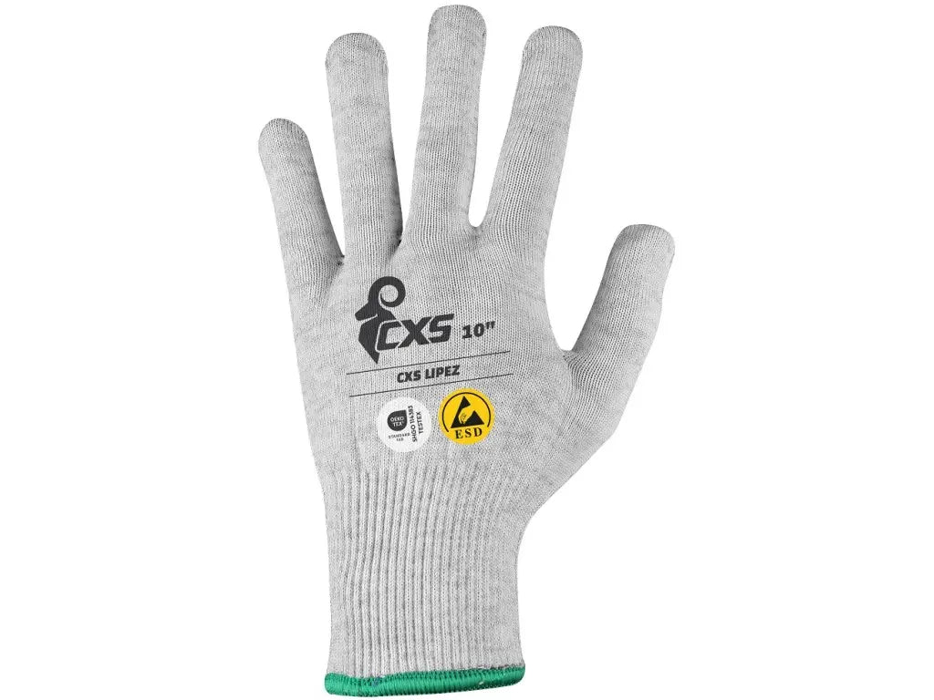 guanti antistatici esd cxs lipez fibra carbonio