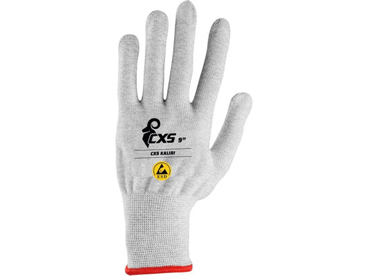 guanti esd cxs kaliri con punti pvc antistatici