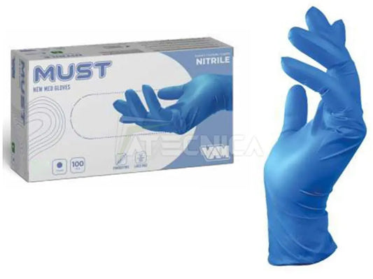 Guanto monouso nitrile ULTRA SOFT blu senza polvere AQL 1.5 – EN 1186 – PWSTORE