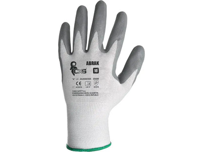 Guanti ABRAK spalmati in nitrile (foam) con palmo/dita rivestiti, maglia senza cuciture – Cat. II, EN 388, EN ISO 21420 – PWSTORE