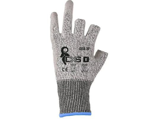Guanti antitaglio CITA 3F 3 dita con palmo in PU, liner HPPE/fibra di vetro, EN 388: 4X43D (ISO D) – Cat. II – PWSTORE