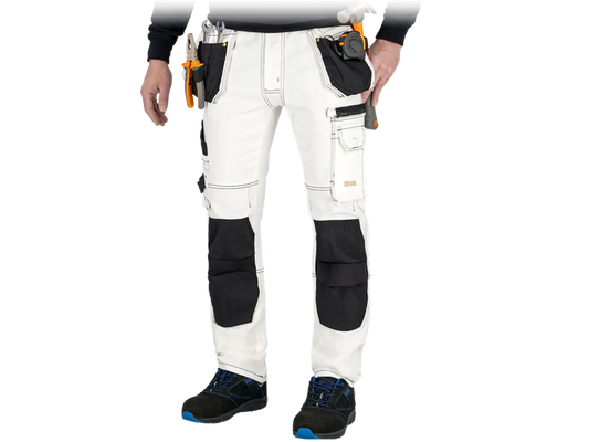 Jeans da Lavoro Denim Stretch Multitasche – Comfort, Resistenza e Versatilità