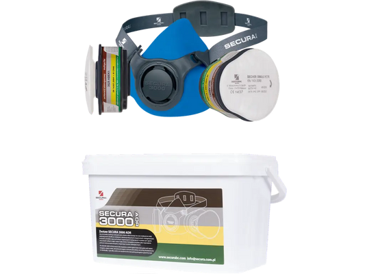 Kit SECURA 3000 ADR con Filtri ABEK1 P2 R