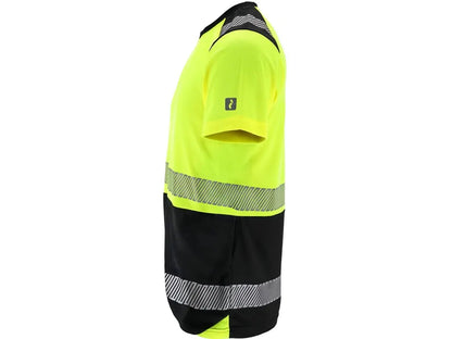 maglia sicurezza lavoro giallo nero riflettente
