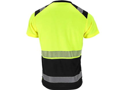 t shirt alta visibilità segmentata lavoro