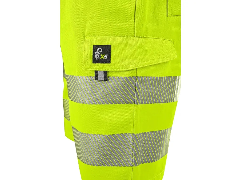 pantaloncini estivi alta visibilità EN ISO 20471 da uomo