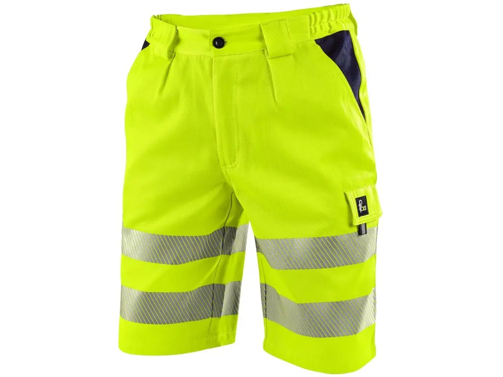 pantaloncini alta visibilità NORWICH da uomo con bande riflettenti segmentate