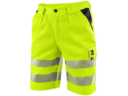 pantaloncini alta visibilità NORWICH da uomo con bande riflettenti segmentate