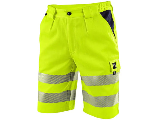 pantaloncini alta visibilità NORWICH da uomo con bande riflettenti segmentate