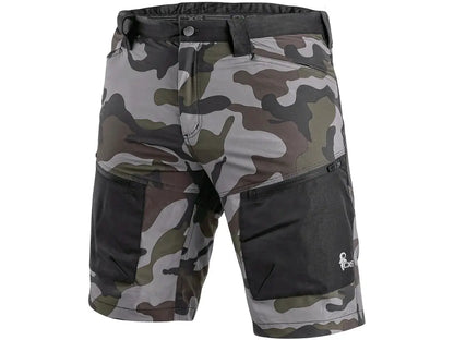 pantaloncini lavoro uomo dixon nero mimetico