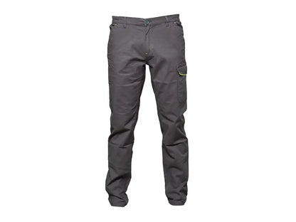 pantalone lavoro zurigo light grigio uomo cotone elasticizzato ripstop