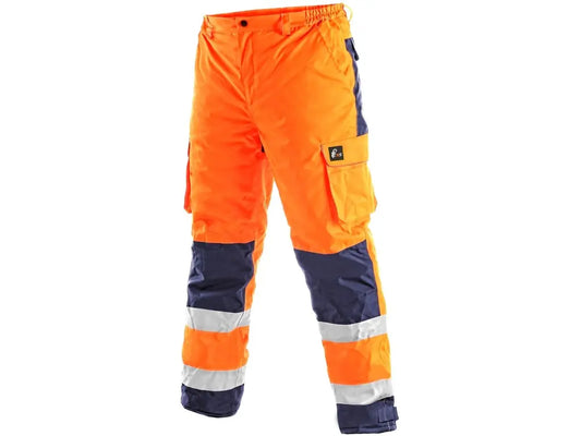 Pantaloni CARDIFF Alta Visibilità Imbottiti da Uomo